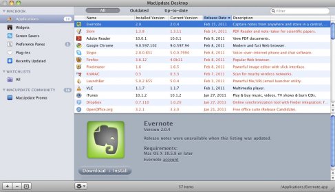 macupdater desktop