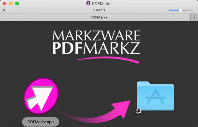 PDFMarkz 1.3 : Main Window