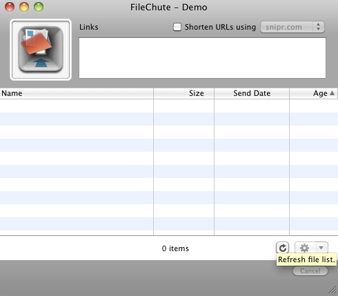 FileChute 4.3 : Main window