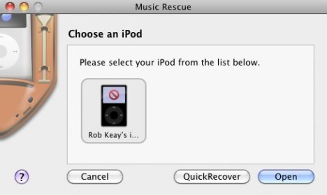 Choose iPod