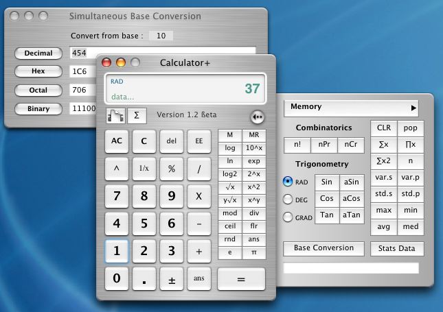 Calculator+ 1.2 : Overview