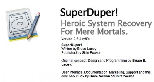SuperDuper for mac instal free