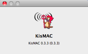 KisMAC 0.3 : Program version
