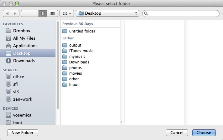 4Media iPhone Ringtone Maker 3.2 : Selecting Destination Folder
