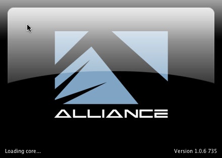 Alliance 1.0 : Main windows