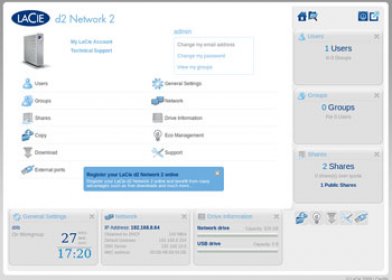 lacie network assistant opening the device fails