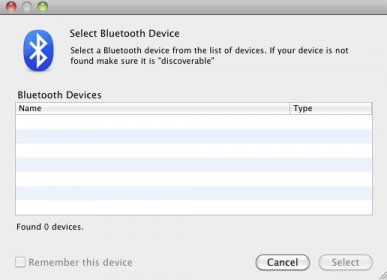 Select device