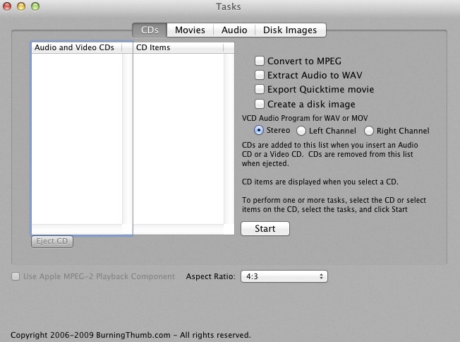 AppleMacSoft Video Converter 1.6 : CDs