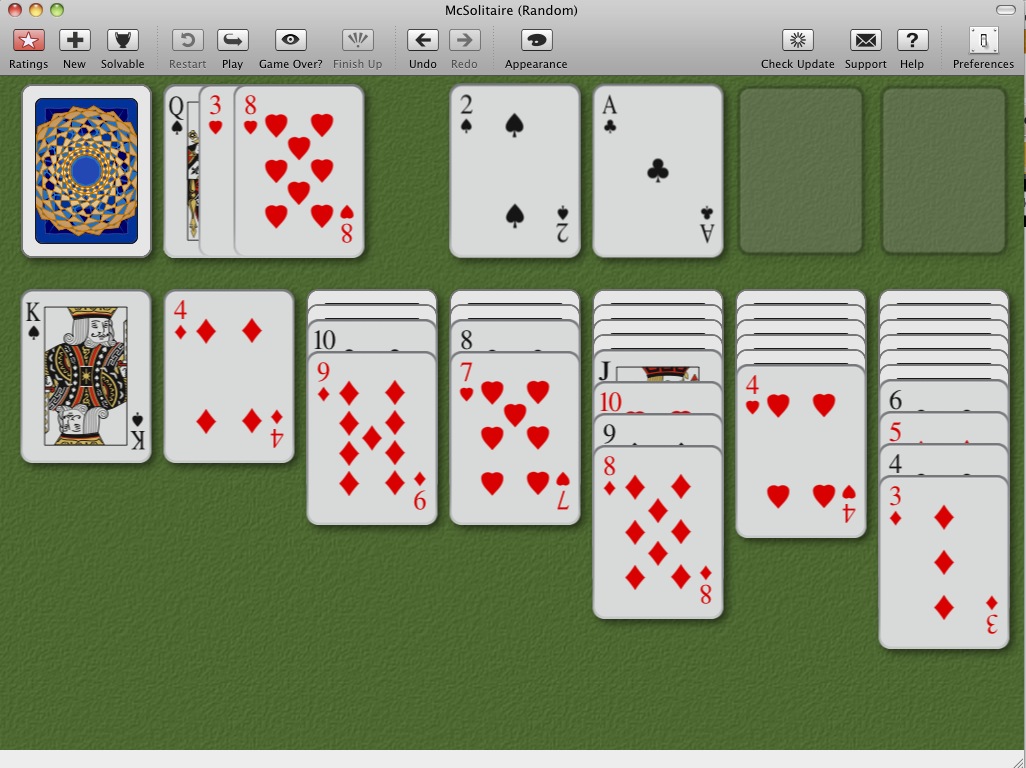 McSolitaire : Game 