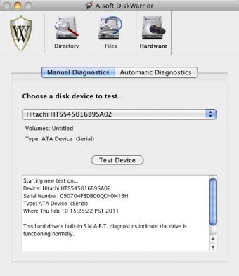 Hardware diagnostics