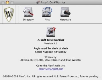 Diskwarrior 5.2 rel.2 for mac os