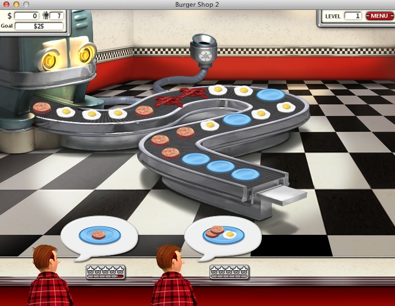 Burger Shop 2 1.0 : Gameplay Window