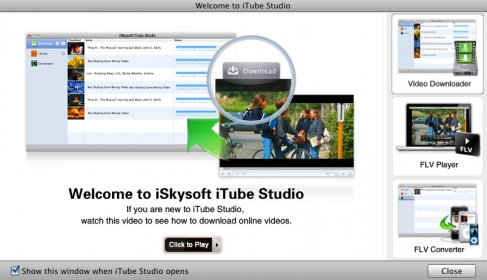 iskysoft itube studio for mac كامل