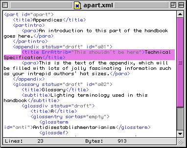 XML Editor 2.4 : Main window