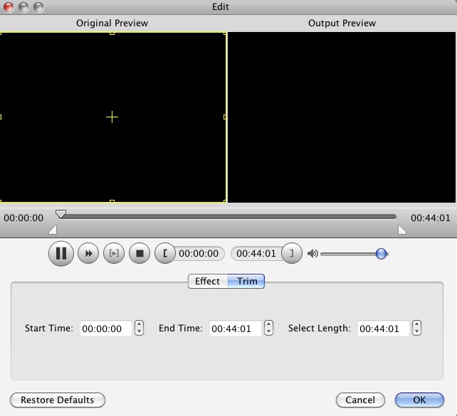 Tipard DVD Audio Ripper for Mac 3.6 : Editor