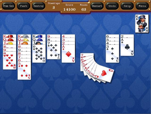 SpydeSolitaire 1.0 : General view