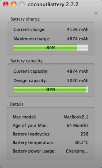 coconutBattery 3.0 for macOS