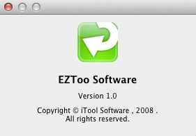 EZToo MPEG To iPod Converter 1.0 : About window