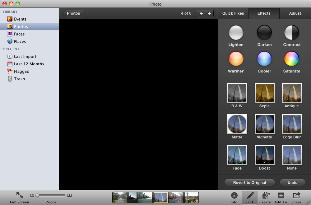 adjust photo file size in iphoto 9.6.1 on mac