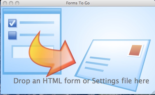 Forms To Go 4.5 : Main window