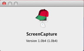 ScreenCapture 1.0 : About Window