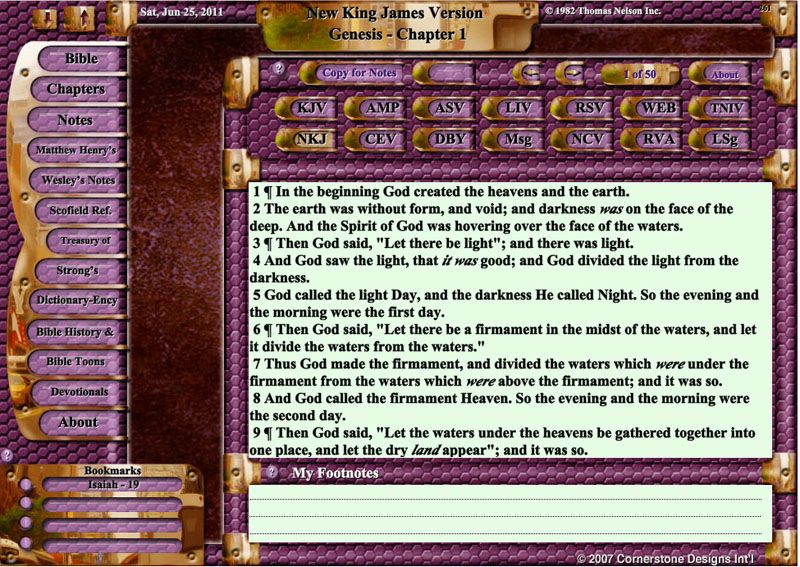 Cornerstone Bible 9.0 : New King James version