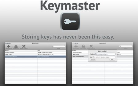 Keymaster screenshot