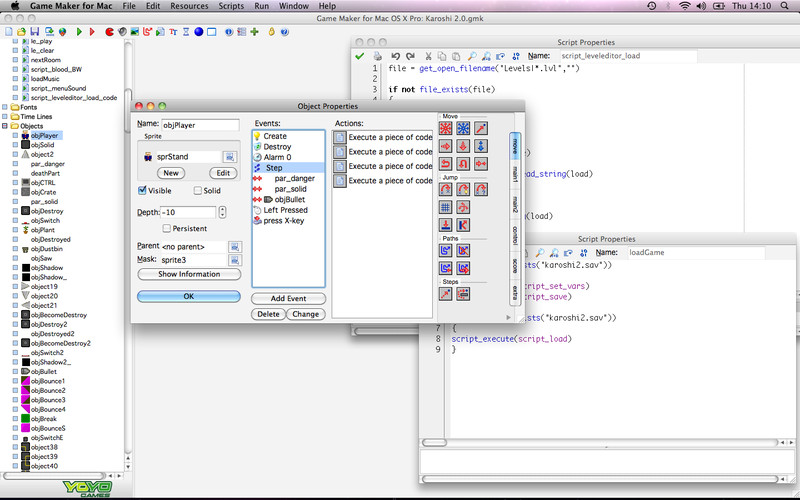 Game Maker 7.5 : Game Maker screenshot