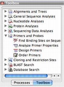 CLC Sequence Viewer 6 6.5 : CLC Sequence Viewer toolbox