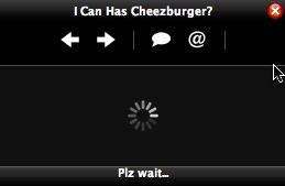 I Can Has Cheezburger 2.0 : Main window
