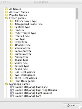 Selecting Game Type