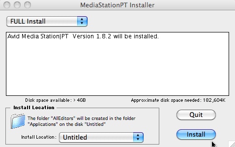 MediaStationPT 1.8 : Main window