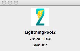 LightningPool2 1.0 : Main window