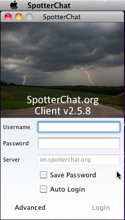 SpotterChat 2.5 : Main window
