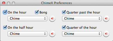 ChimeX 2.0 : Main window