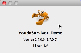 Youda Survivor 1.7 : Main window