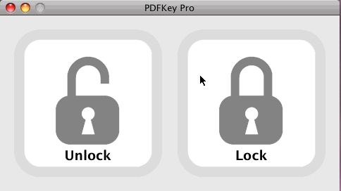 PDFKey Pro 3.1 : Home Window