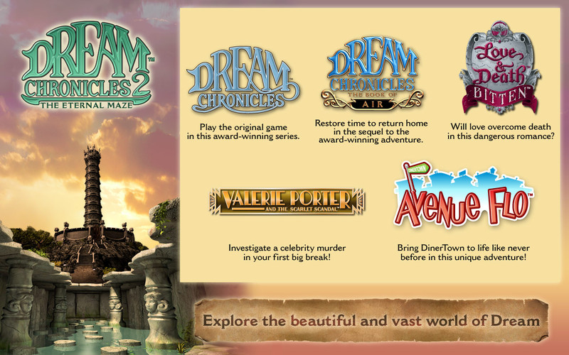 Dream Chronicles 2: The Eternal Maze 1.0 : Dream Chronicles 2: The Eternal Maze screenshot