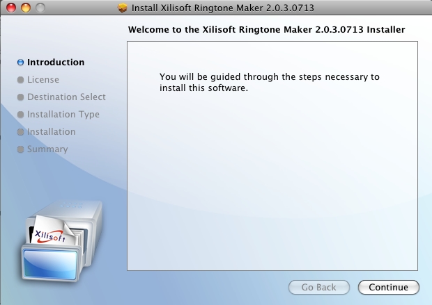 Xilisoft Ringtone Maker 2.0 : Setup