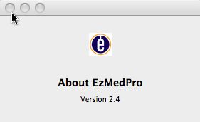 EzMedPro 2.4 : Main window