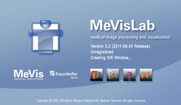 MeVisLab 2.2 : Main window