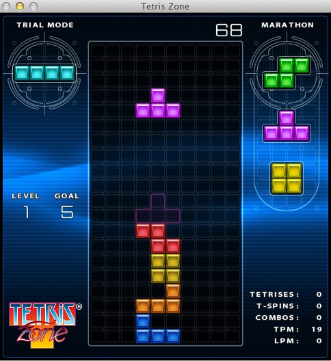 Tetris Zone 1.2 : Gameplay
