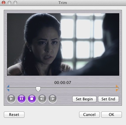 iMacsoft Apple TV Video Converter 2.7 : Trimmer