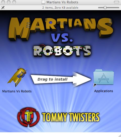 Martians Vs Robots 1.7 : Main window