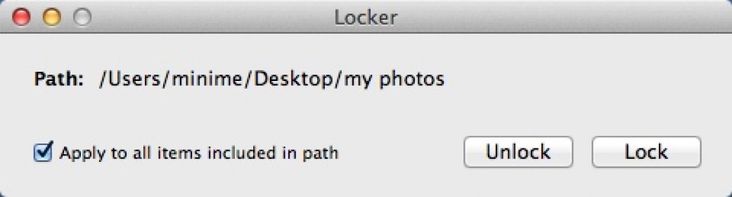 Locking Folder