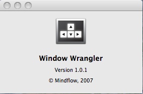 Window Wrangler 1.0 : Main window