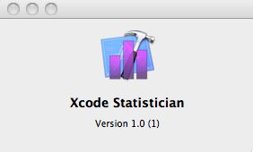Xcode Statistician 1.0 : Main window