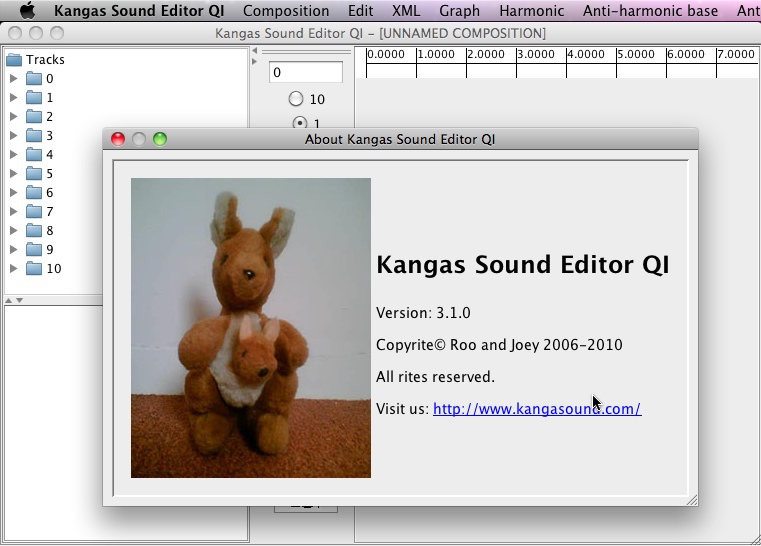 Kangas Sound Editor QI 3.1 : Main window