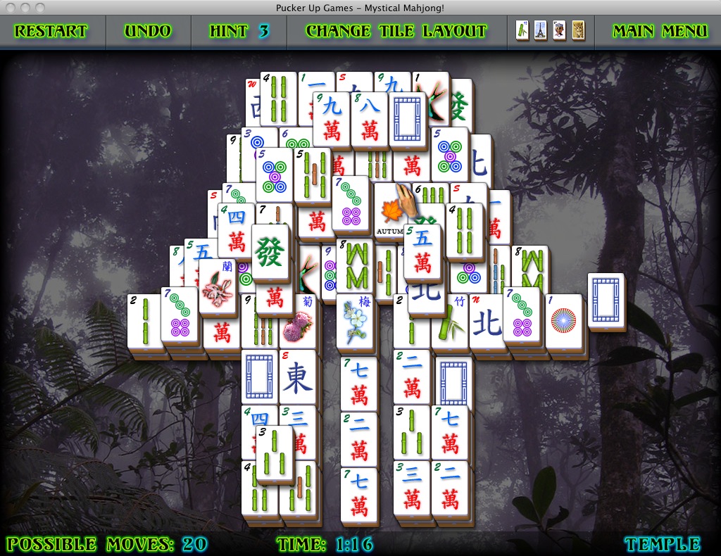 Mystical Mahjong 1.5 : General view