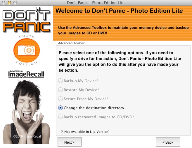 Don't Panic - Photo Edition 4.0 : Toolbox